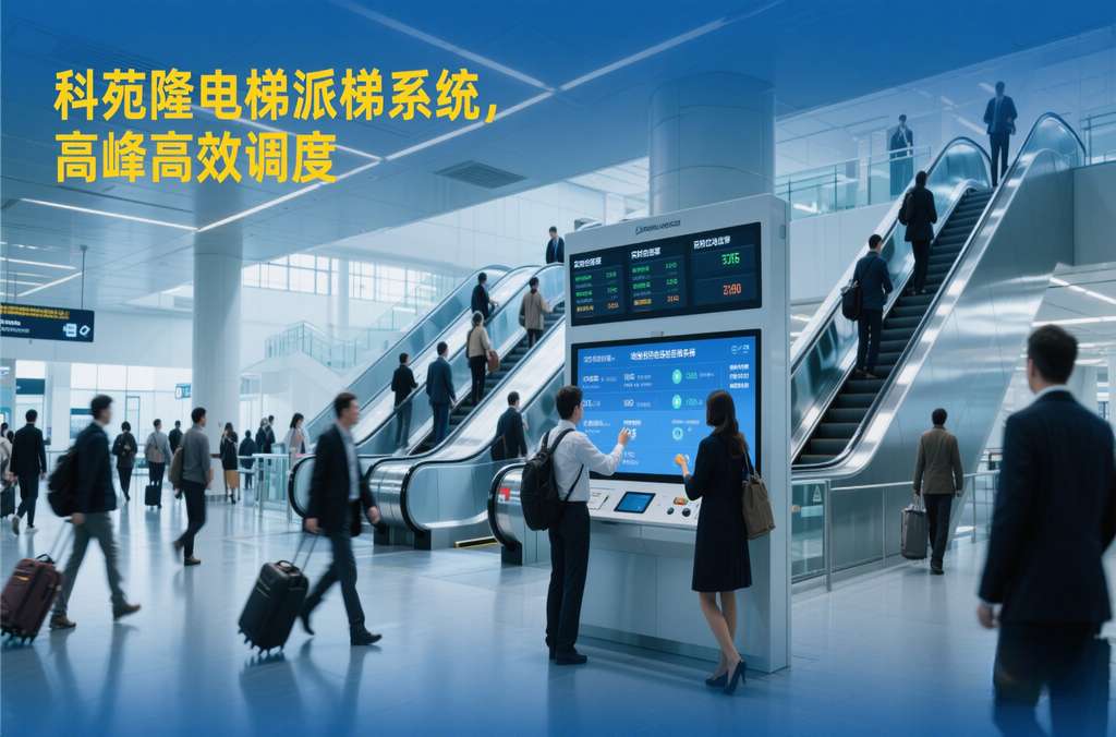 科苑隆電梯目的選層派梯系統(tǒng)：機(jī)場(chǎng)垂直交通的智慧調(diào)度官